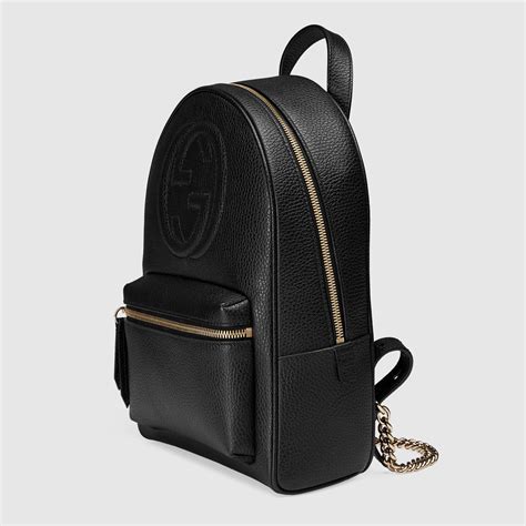 gucci soho backpack chain|gucci soho denim bag.